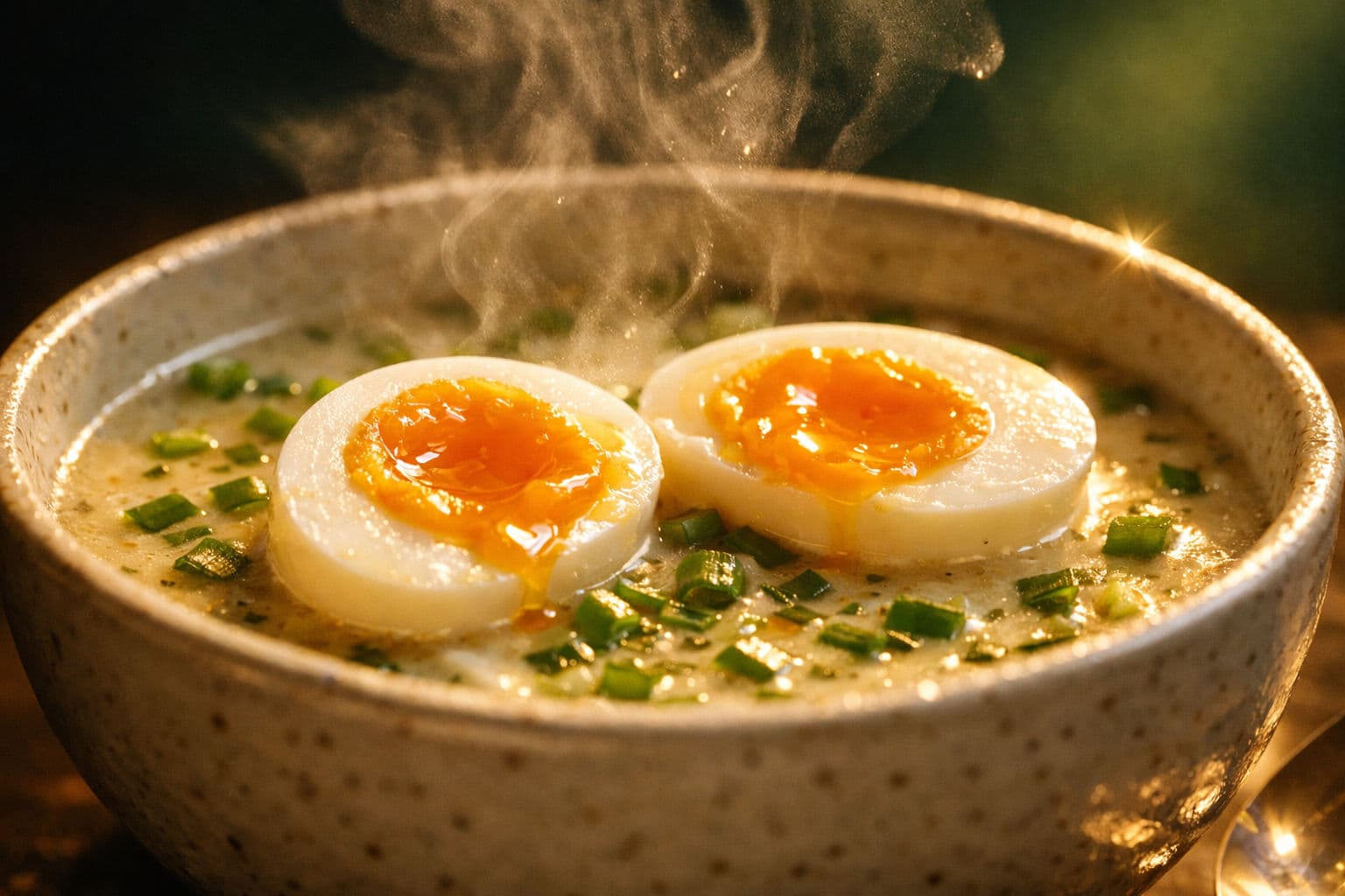 Sopa de Batata, Alho-poró e Cogumelos